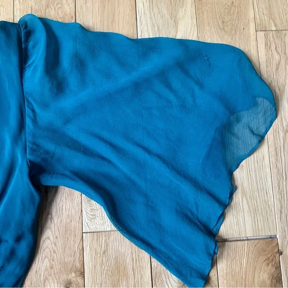 Alice+Olivia turquoise mini dress - Picture 4 of 4